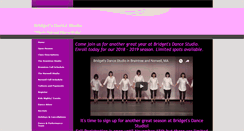 Desktop Screenshot of bridgetsdancestudio.com